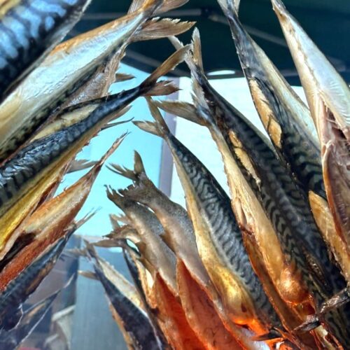Leo's Steckerlfisch vom Holzkohlegrill