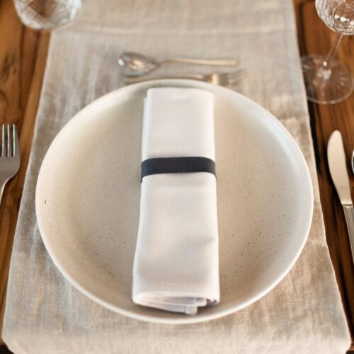 SET: Gedeckter Tisch "Classic" | 50 PAX