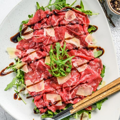 Hauchdünnes Carpaccio